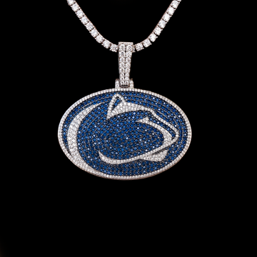 Colgante grande con el logotipo oficial de los Nittany Lions de Penn State de la NCAA
