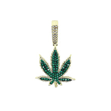 Hoja de marihuana esmeralda