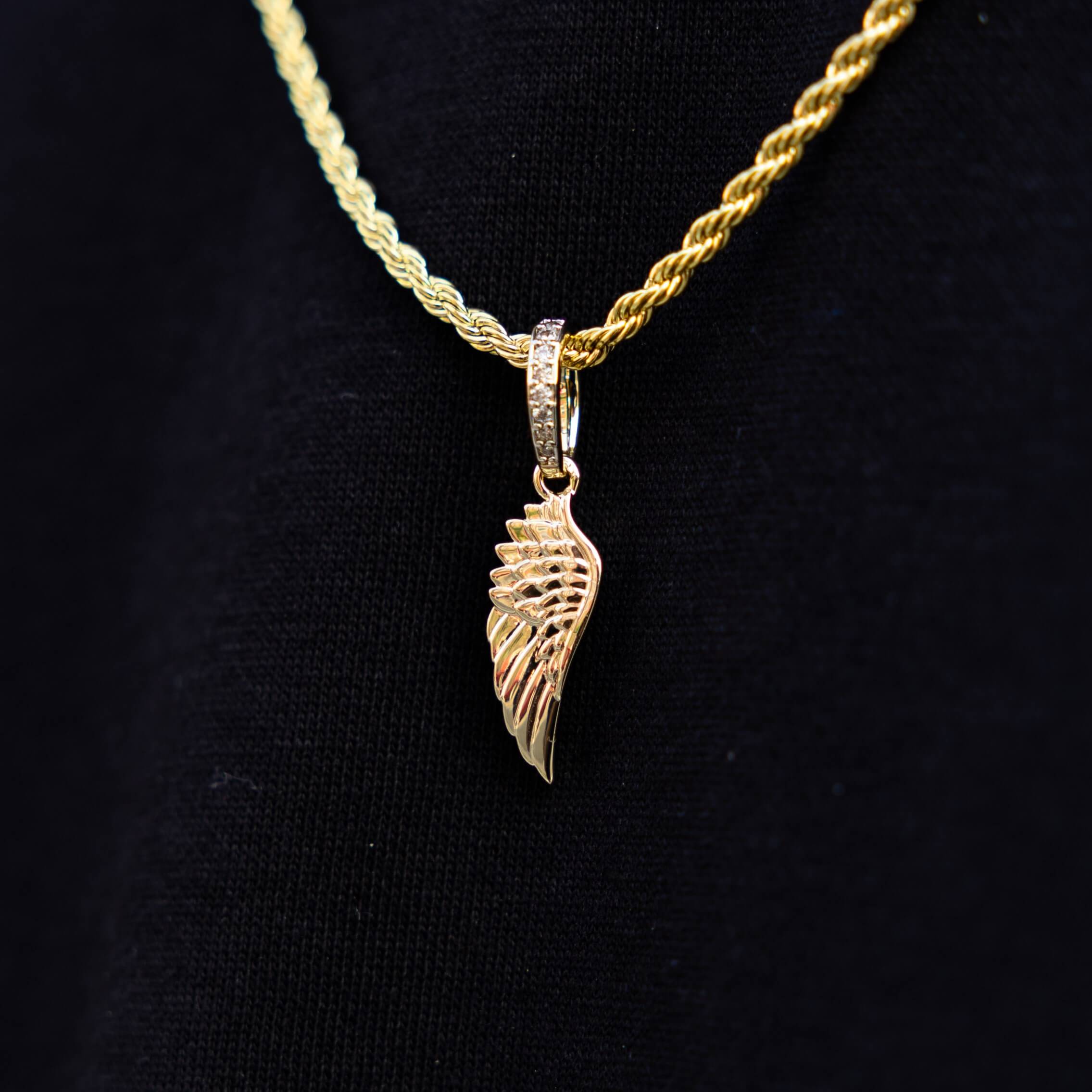Micro Wing + Rope Chain Set The GLD Shop
