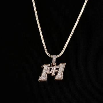 "1of1" Pendant in Rose Gold