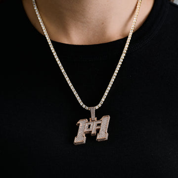 "1of1" Pendant in Rose Gold