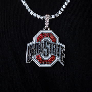 Colgante con el logotipo oficial de la NCAA de los Ohio State Buckeyes