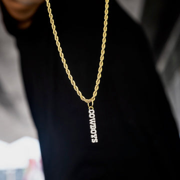 Dallas Cowboys Wordmark Pendant