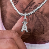 Colgante con micro logotipo oficial de los Angeles Angels MLB