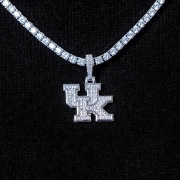 Colgante oficial con micro logotipo de los Kentucky Wildcats de la NCAA