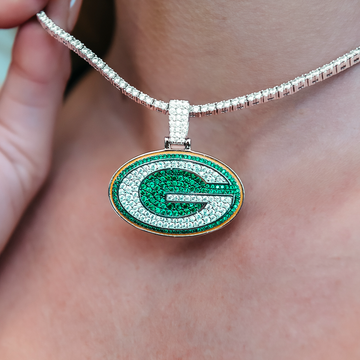 Colgante oficial de la NFL de los Green Bay Packers
