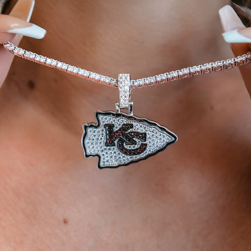 Colgante oficial de la NFL de los Kansas City Chiefs