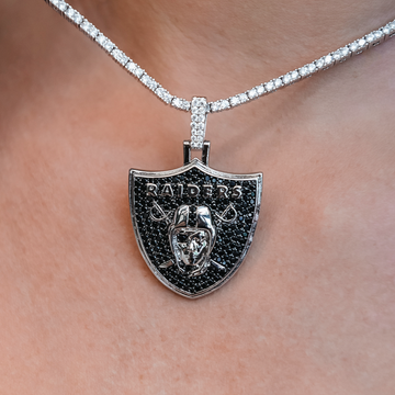 Colgante oficial de los Raiders de Las Vegas de la NFL