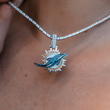 Colgante oficial de los Miami Dolphins de la NFL