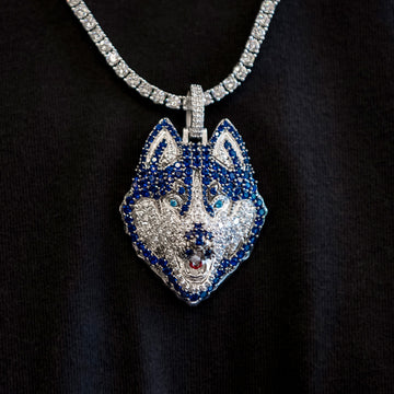 Colgante oficial con el logotipo de la NCAA de los Connecticut Huskies