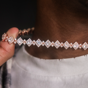 Cloister Link Chain in Rose Gold - 10mm