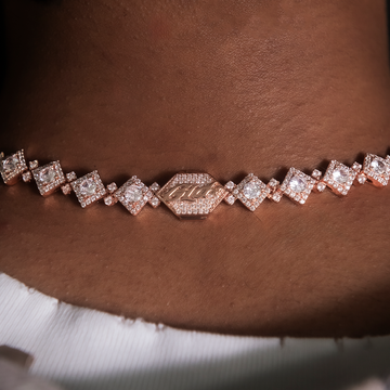 Cloister Link Chain in Rose Gold - 10mm