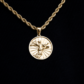 Colgante de moneda Nike Crowning