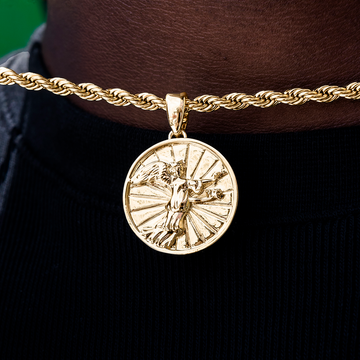 Nike Crowning Coin Pendant