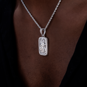 Colgante Icon Shepherd en oro blanco