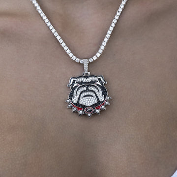 Colgante oficial de la mascota de la NCAA Georgia Bulldogs