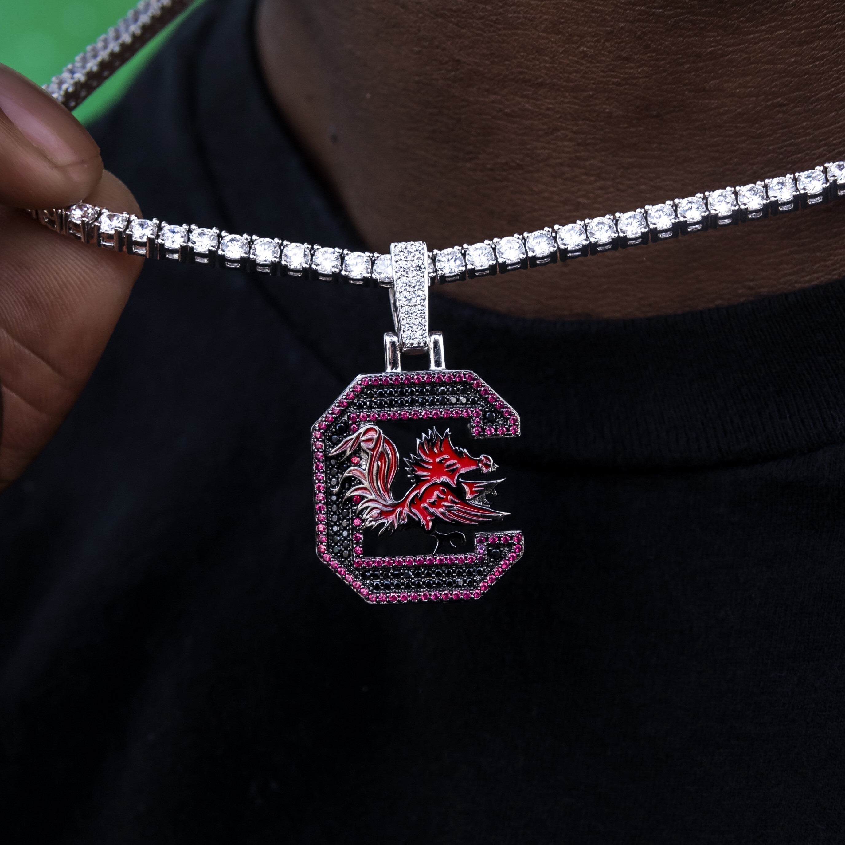 South Carolina Gamecocks Official NCAA Logo Pendant- The GLD Shop