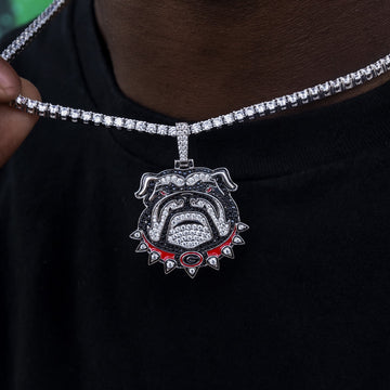Colgante oficial de la mascota de la NCAA Georgia Bulldogs