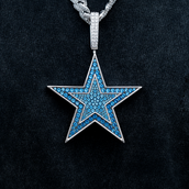 Colgante grande oficial de los Dallas Cowboys de la NFL