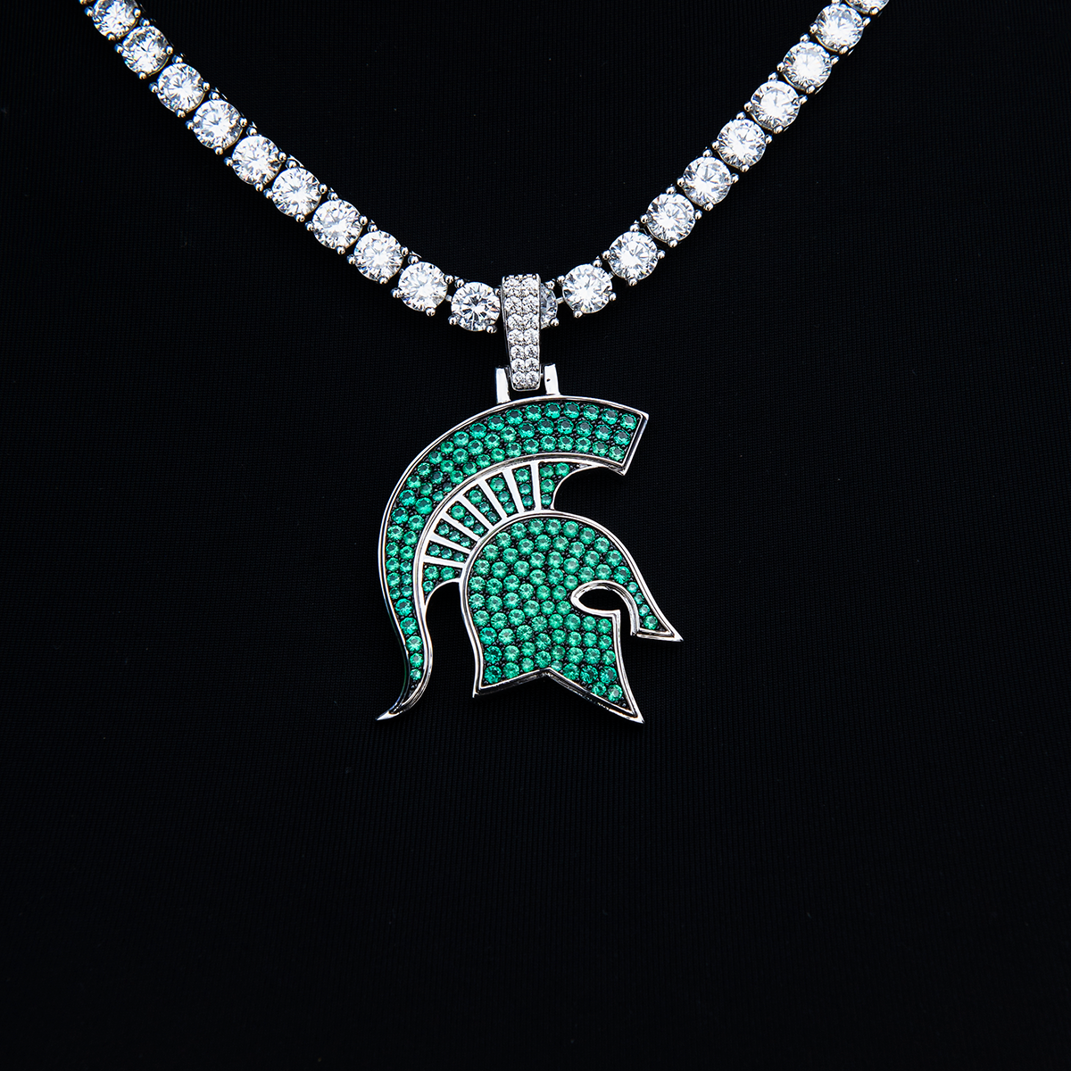 Michigan State University Logo Pendant The GLD Shop