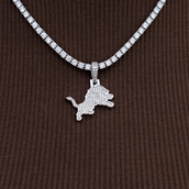 Colgante Micro Logo Detroit Lions