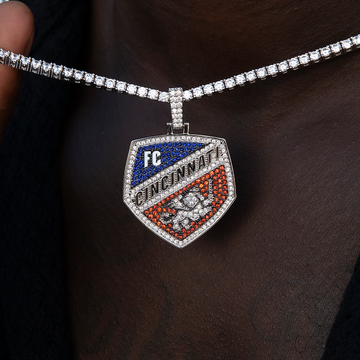 Colgante del logotipo oficial de la MLS del FC Cincinnati