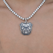 Colgante oficial con el logo de los Bulldogs de Butler de la NCAA