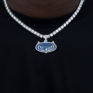 Florida Atlantic Owls Official NCAA Logo Pendant