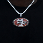 Colgante grande oficial de los San Francisco 49ers de la NFL