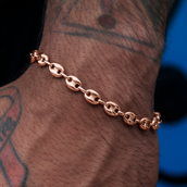 Valentina Bracelet in Rose Gold- 7mm