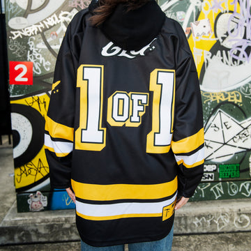 GLD Black and Yellow Hockey Jersey