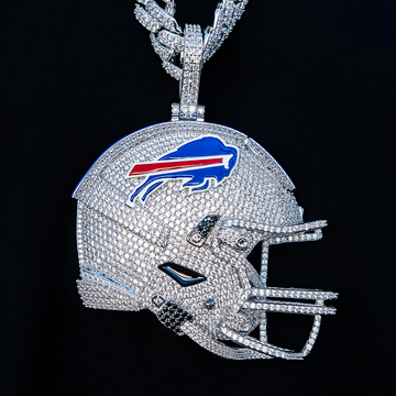 Colgante gigante del casco oficial de la NFL de los Buffalo Bills