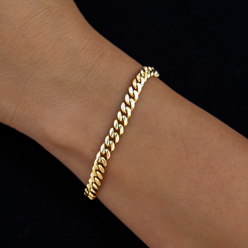 Miami Cuban Necklace + Bracelet Bundle in Yellow Gold - 5mm