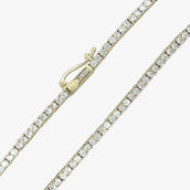 Collar tenis de diamantes de 2 mm