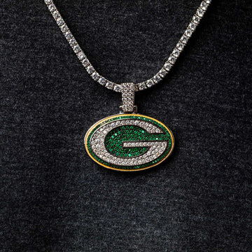 Colgante oficial de la NFL de los Green Bay Packers