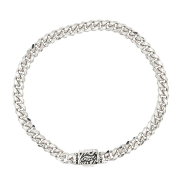 Pulsera de cadena cubana Miami en plata de ley - 5mm