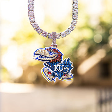 Colgante oficial de los Kansas Jayhawks NCAA