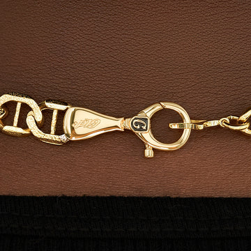 Mariner Chain in Yellow Gold - 9MM