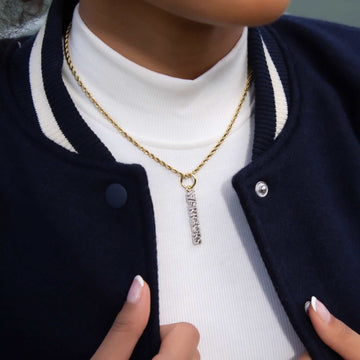 Golden State Warriors Wordmark Pendant