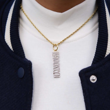 Brooklyn Nets Wordmark Pendant
