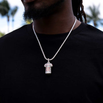 Tampa Bay Buccaneers Tom Brady Jersey Pendant