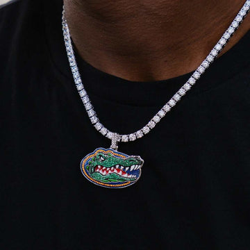 Colgante del logotipo oficial de la mascota NCAA de los Florida Gators