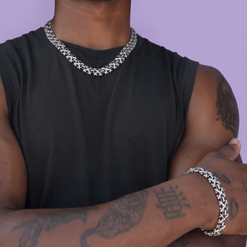 Fortunata Link Chain + Bracelet Bundle