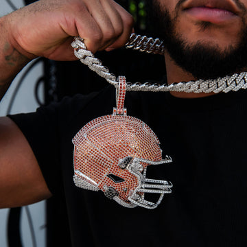Colgante de casco oficial de los Cleveland Browns de la NFL gigante