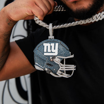Colgante de casco oficial de la NFL de los New York Giants Gigantes
