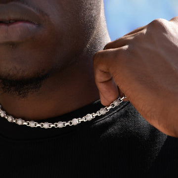 Iced Ball Box Chain