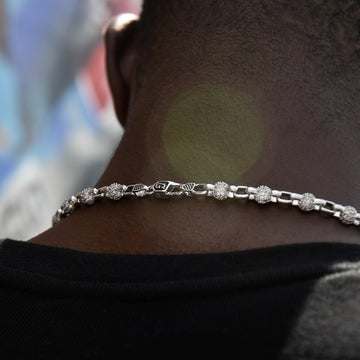 Iced Ball Box Chain