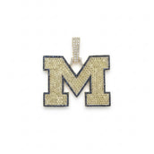 Michigan Wolverines in Yellow Gold