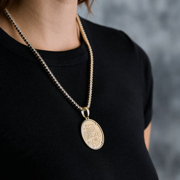 Colgante oficial de moneda NBA de los Sacramento Kings en oro amarillo