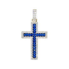 Cruz de Baguete Azul